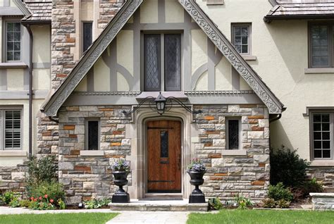 contemporary tudor style house discover the updated twists and ctr elements that keep this