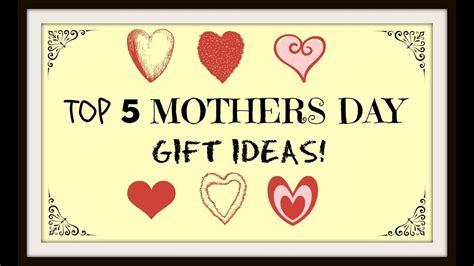 Cement your spot as mom's favorite kid with an exceptional present. Top 5 Mothers Day Gift Ideas! - YouTube