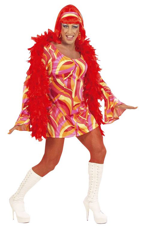 Drag queens have such cool outfits and makeup and wigs that make me so. Orange Drag Queen costume for men: Adults Costumes,and ...