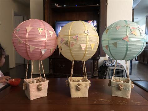 Hot Air Balloon Centerpieces Diy - aisleinspire