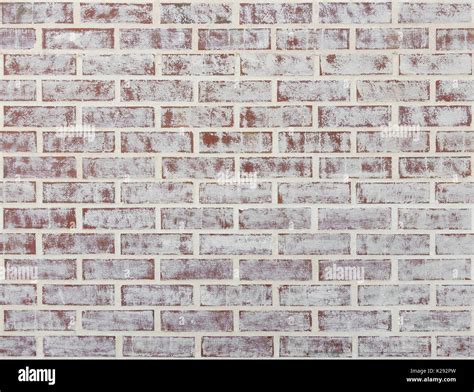 Whitewashed Brick Wall Texture Or Background Stock Photo Alamy