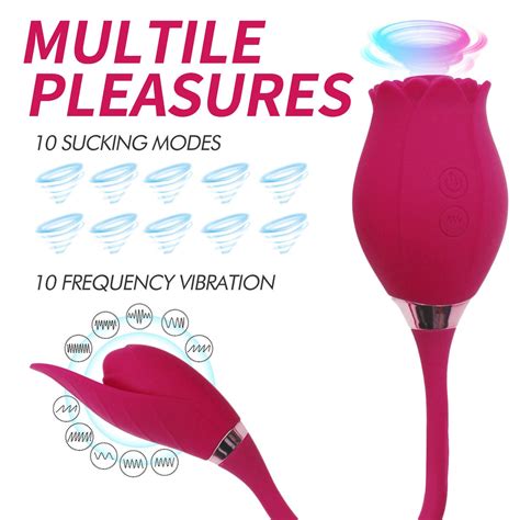 Rose Vibratorrose Vibrating Toys For Womensucking VibratorG Etsy