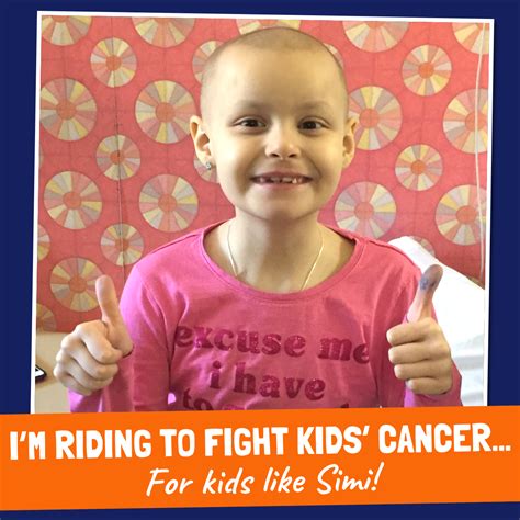 Im Riding To Fight Kids Cancer With Twomoveyou