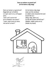 8 Images Dans Sa Maison Un Grand Cerf Paroles And Review - Alqu Blog
