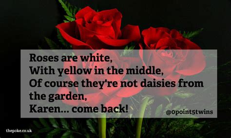 We would be safe, if harambe was here. The best of your highly romantic 'roses are red' love ...