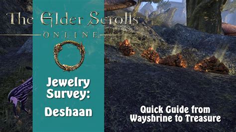 ESO Jewelry Crafter Survey Deshaan Elder Scrolls Online From