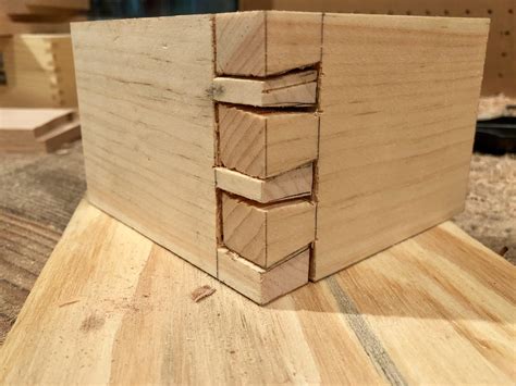 Behold My First Attempt At Dovetails Also My First Go At Using