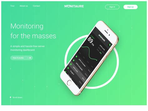 Monitaure Redesign By Guillaume Parra On Dribbble