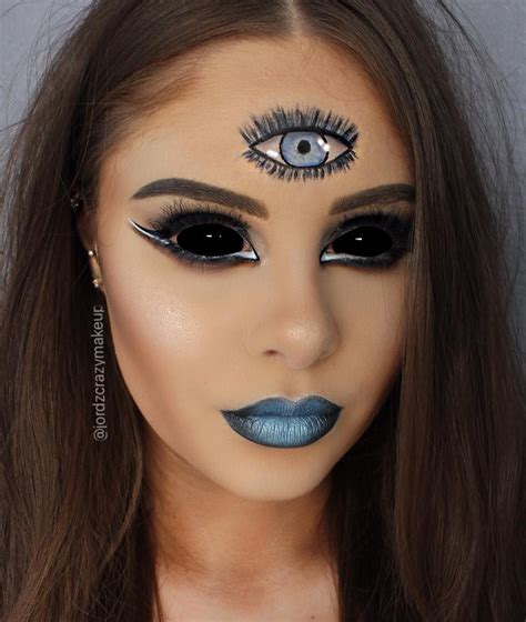 Third Eye Dark Psychic Makeup Crazy Makeup Makeup Looks
