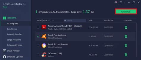 A Simple Guide On How To Uninstall Avast Antivirus Sleck