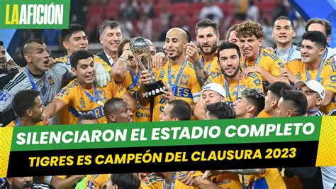 Tigres es campeón del Clausura 2023 de la Liga MX Grupo Milenio