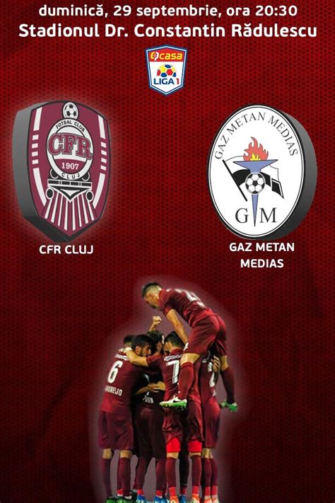 Links to gaz metan mediaș vs. CFR Cluj v Gaz Metan Medias -CASA Liga 1 - 29 sept 2019