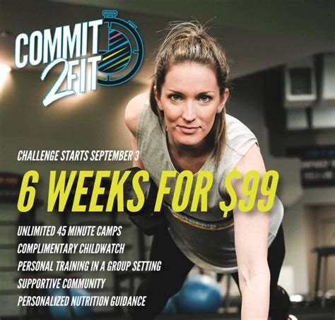 Burn Boot Camp Highland Park Commit 2 Fit Fitness Challenge 6 Weeks For