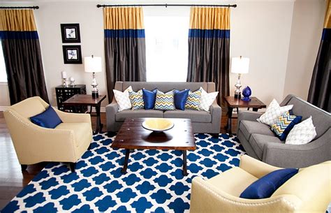 Try any of the curtain rods on our list today and discover the right style for any room in your home. Chevron Pattern Ideas For Living Rooms: Rugs, Drapes and ...