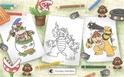 26 Bowser Coloring Pages (Free PDF Printables)