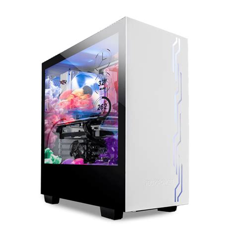 Ibuypower Snowblind S 19 Translucent Customizable Side Panel Lcd