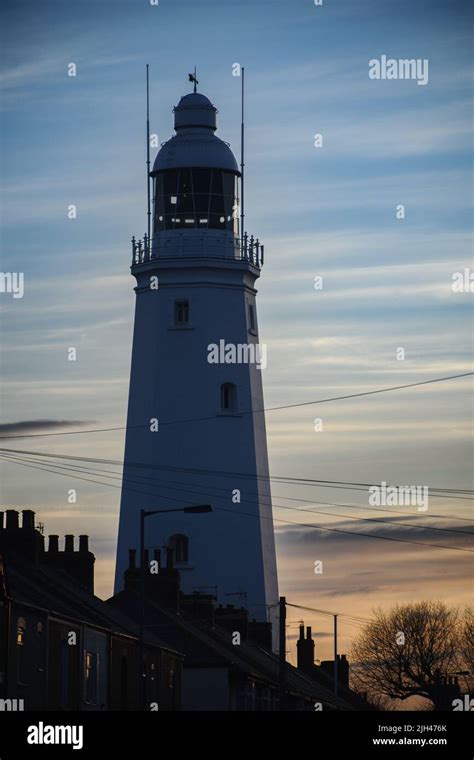 Withernsea Lighthouse East Yorkshire Uk Stock Photo Alamy