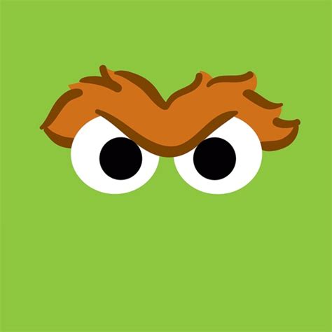 Oscar The Grouch Stickers By Sesame Street