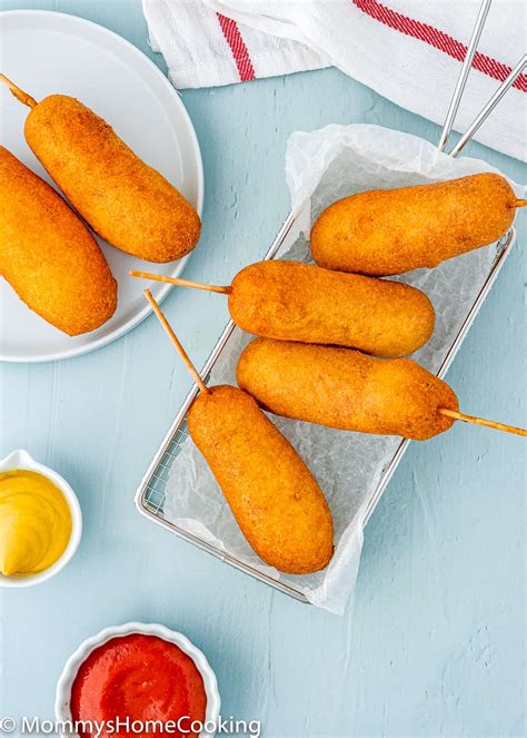 Easy Eggless Corndogs Mommys Home Cooking