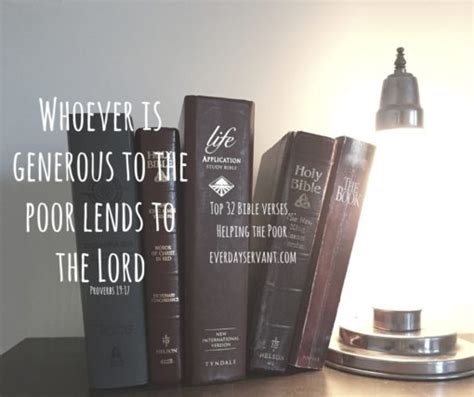 the bible is the best gift god has given to men. Top 32 Bible Verses-Helping The Poor - Everyday Servant