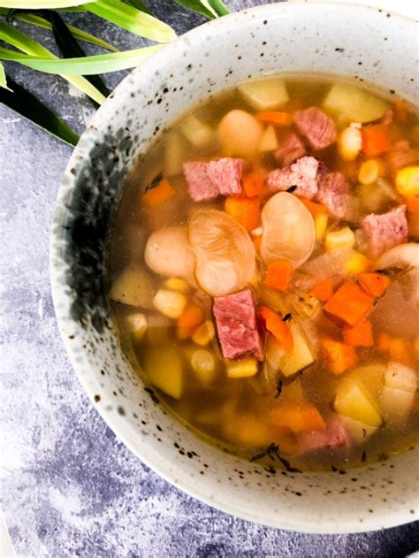 Instant Pot Ham And Potato Soup Yummy Recipe