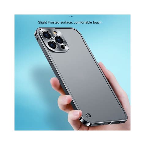 Sunsky Iphone 13 Pro Için Metal Çerçeve Buzlu Pc Kılıf Siyah Fiyatı