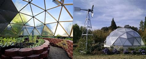 Solar Powered Geodesic Dome Greenhouses Growing Spaces