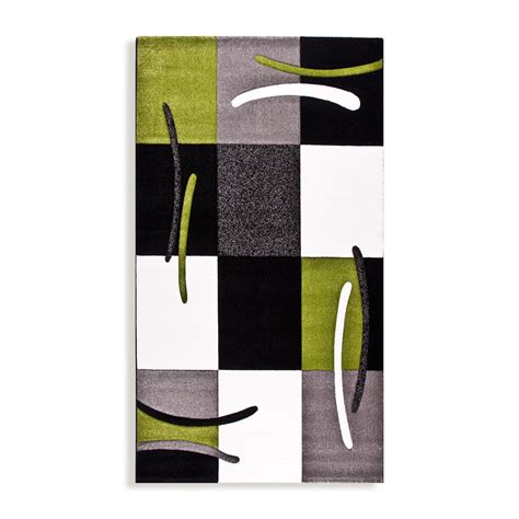 Wandkissen bett thetruefitness bett kollektion. Teppich FLORIDA - grün-grau - 120x170 cm | Gemusterte ...