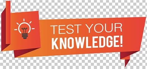 Test Knowledge Quiz Logo Png Clipart Advertising Banner Brand