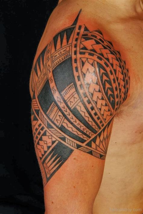 57 Fantastic Maori Shoulder Tattoos