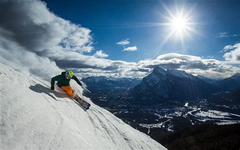 The photos on the left are looking east up lums run off the easy chair. Best Canadian ski resorts - Telegraph