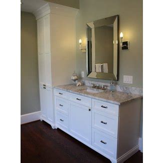 Light can be a really powerful force in your designing collection, giving you the capacity to create a sense of environment within an area. Bathroom Vanity and Linen Cabinet Combo You'll Love in ...