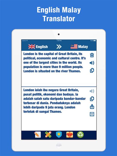 Translate your sentences and websites from english into malay. App Shopper: Malaysian English Language Translator ...