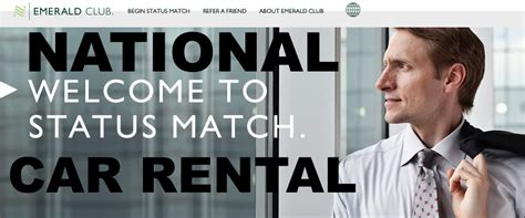 National Car Rental Emerald Club Offers Status Match Promotion For Avis