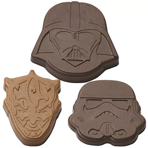 Star Wars Villains Silicone Chocolate Moulds X12 Lakeland