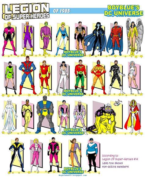 Legion Of Super Heroes 1985 Marvel Comics Vintage Legion Of