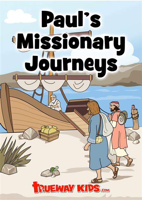 Pauls Missionary Journey Preschool Bible Lesson Lecciones De