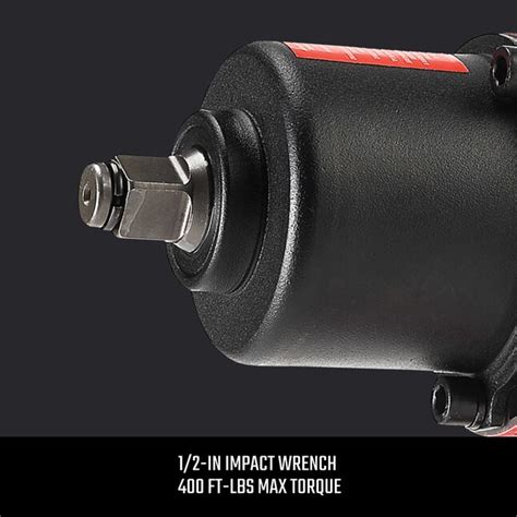 Craftsman 05 In 400 Ft Lb Air Impact Wrench In The Air Impact Wrenches