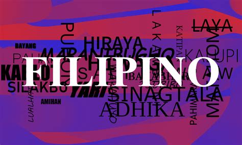 Five Uncommonly Used Filipino Words Hejobrax