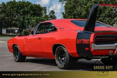 1969 Dodge Charger Daytona Charger Red Coupe 440ci375hp 4bbl Hi Perf