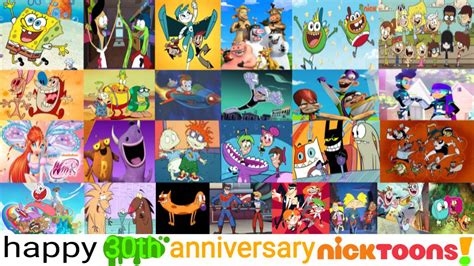 Happy 30th Anniversary Nicktoons By Jazzystar123 On Deviantart