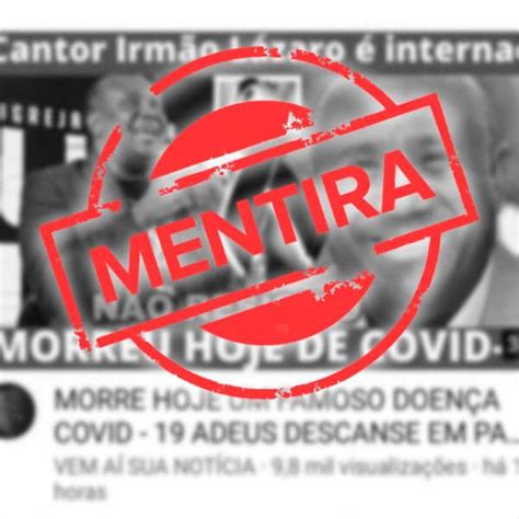 80 limarcos foi crooner ou vocalista como queiram de várias bandas e. Notícias sobre a morte do cantor Irmão Lázaro são falsas ...