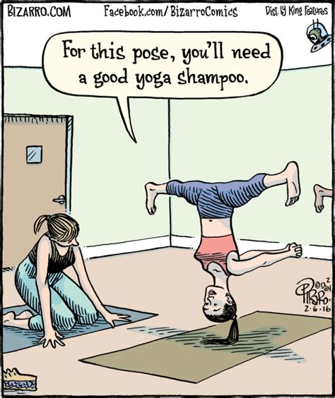 Bizarro February 6 2016 Yoga Jokes Yoga Meme Yoga Quotes Funny Yoga Humor Yoga Cartoon