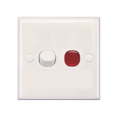 S Classic Series 20a Double Pole Switch With Neon