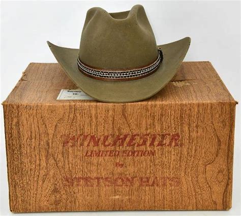 Winchester Limited Edition Cowboy Hat By Stetson Nov 06 2021 Brand