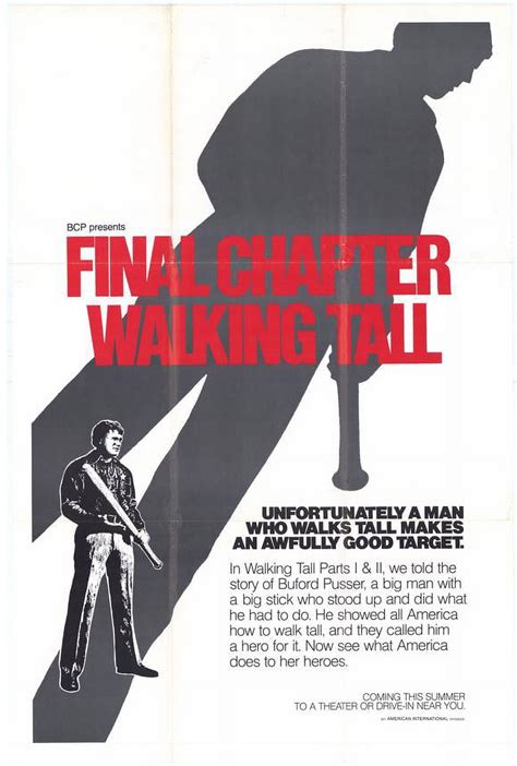 Walking Tall Final Chapter Movie Poster Style B X Walmart Com