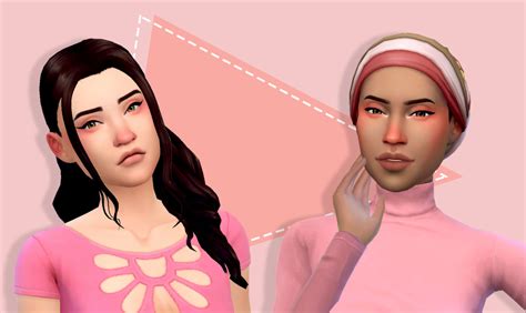 Sims 4 Maxis Match Cc — Simsy Baby Rose Blush Ii A Cute Lil Blush For