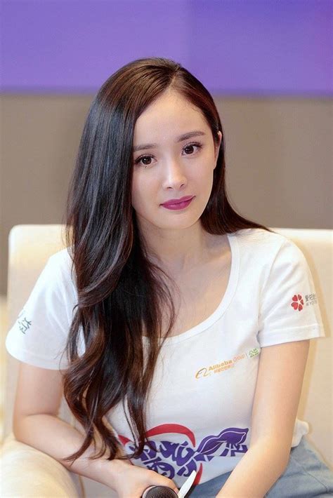 Chinese Actresses Yang Mi At A Charity Event On The World Heart Day In