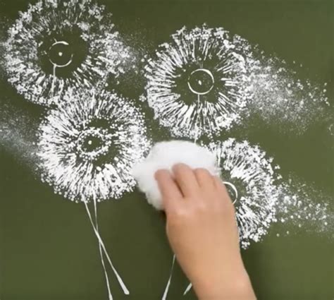 How To Paint Dandelions With Empty Toilet Paper Rolls Dandelion