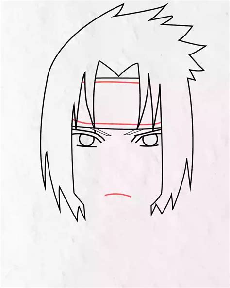 How To Draw Sasuke In Simple And Easy Step By Step Guide 5 How To Draw